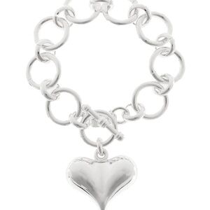 Chunky Heart Bracelet